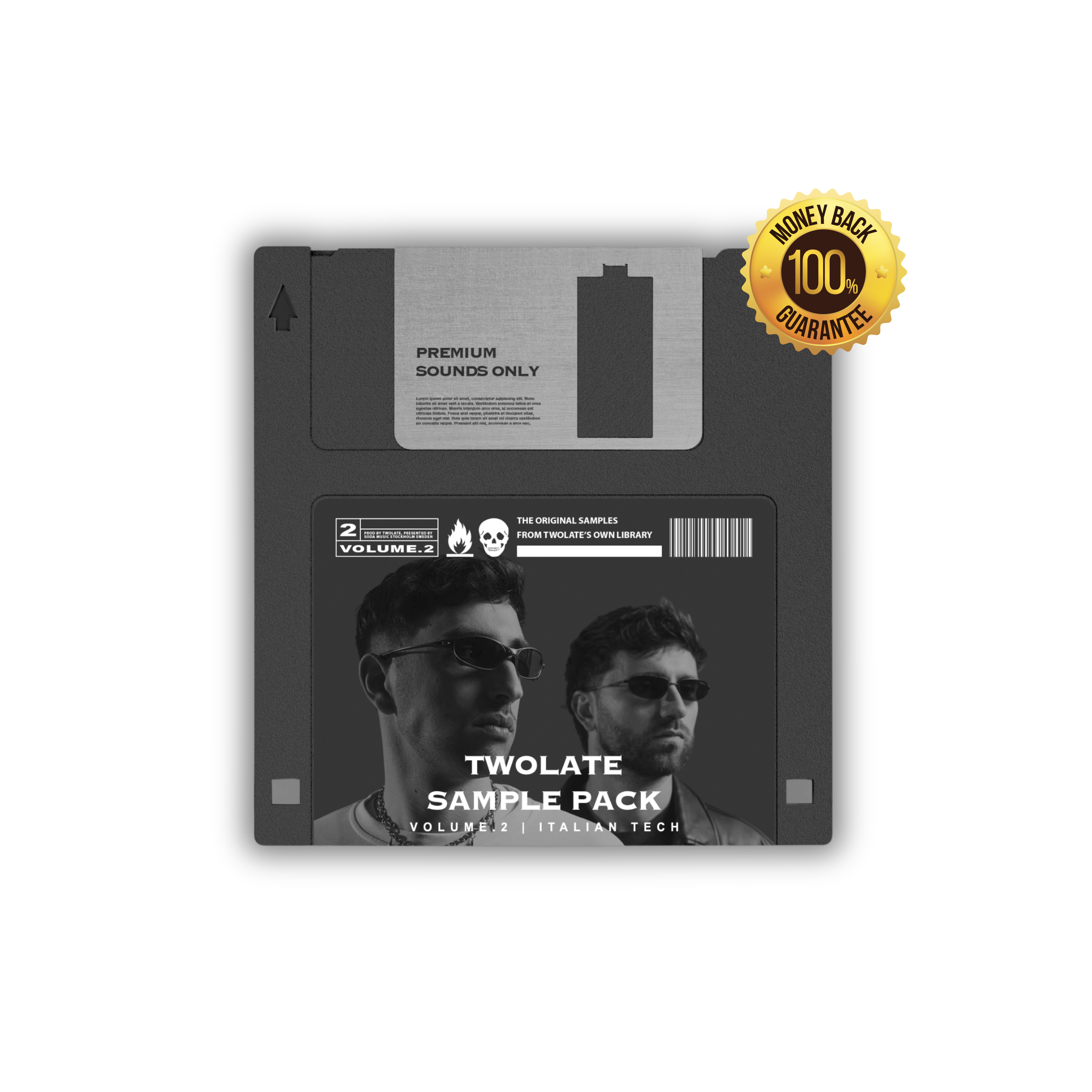 Twolate Sample Pack Vol.2 producer sound pack – exclusive at Soda Music - Latin Tech House - Sample Pack