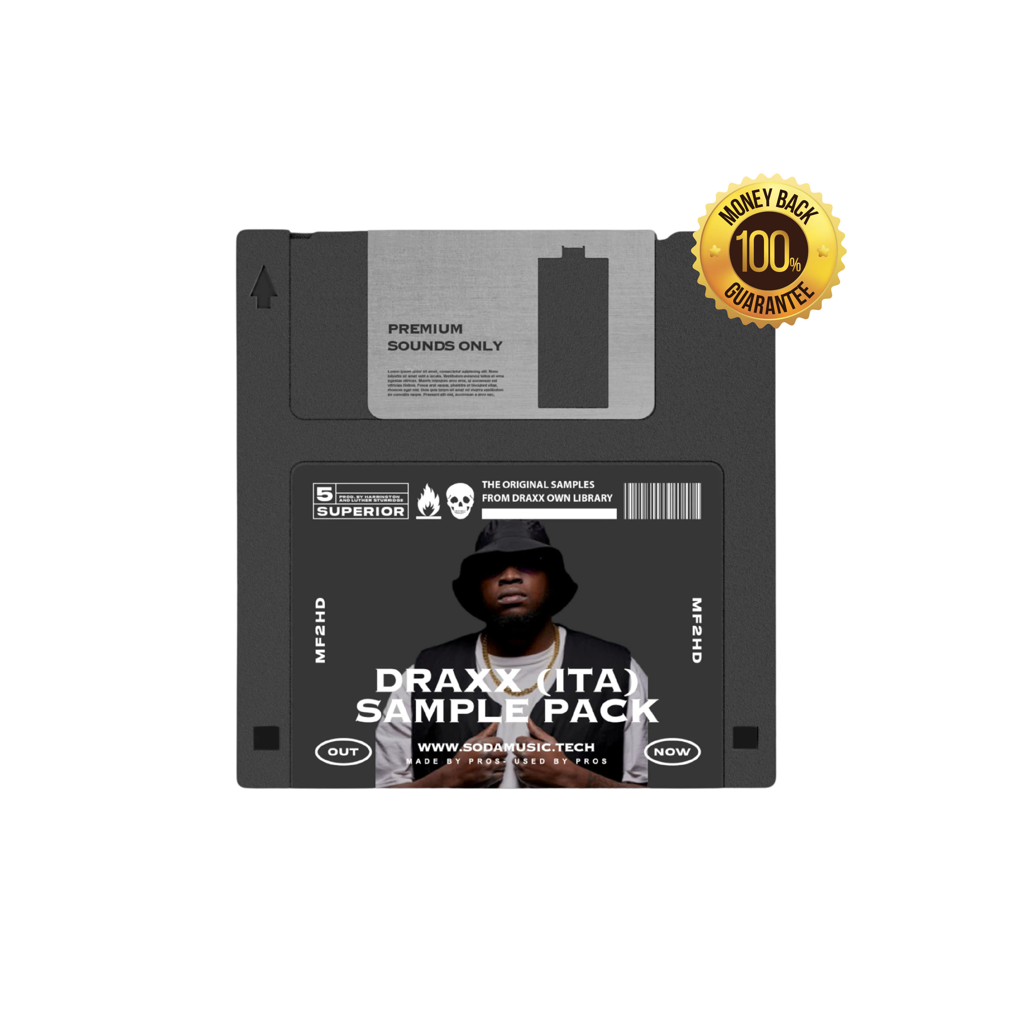 Draxx (ITA) producer sound pack – exclusive at Soda Music - Latin Tech House - Sample Pack